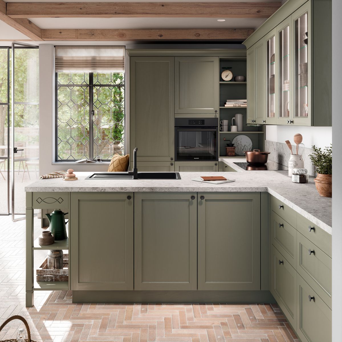Häcker - concept 130 BRISTOL SELECTION Smaragdgrün