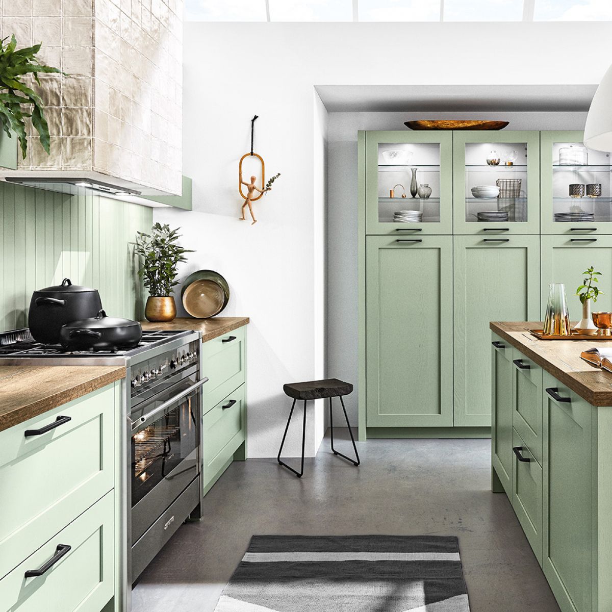 Häcker - concept130 HAMPTON Pastellgrün