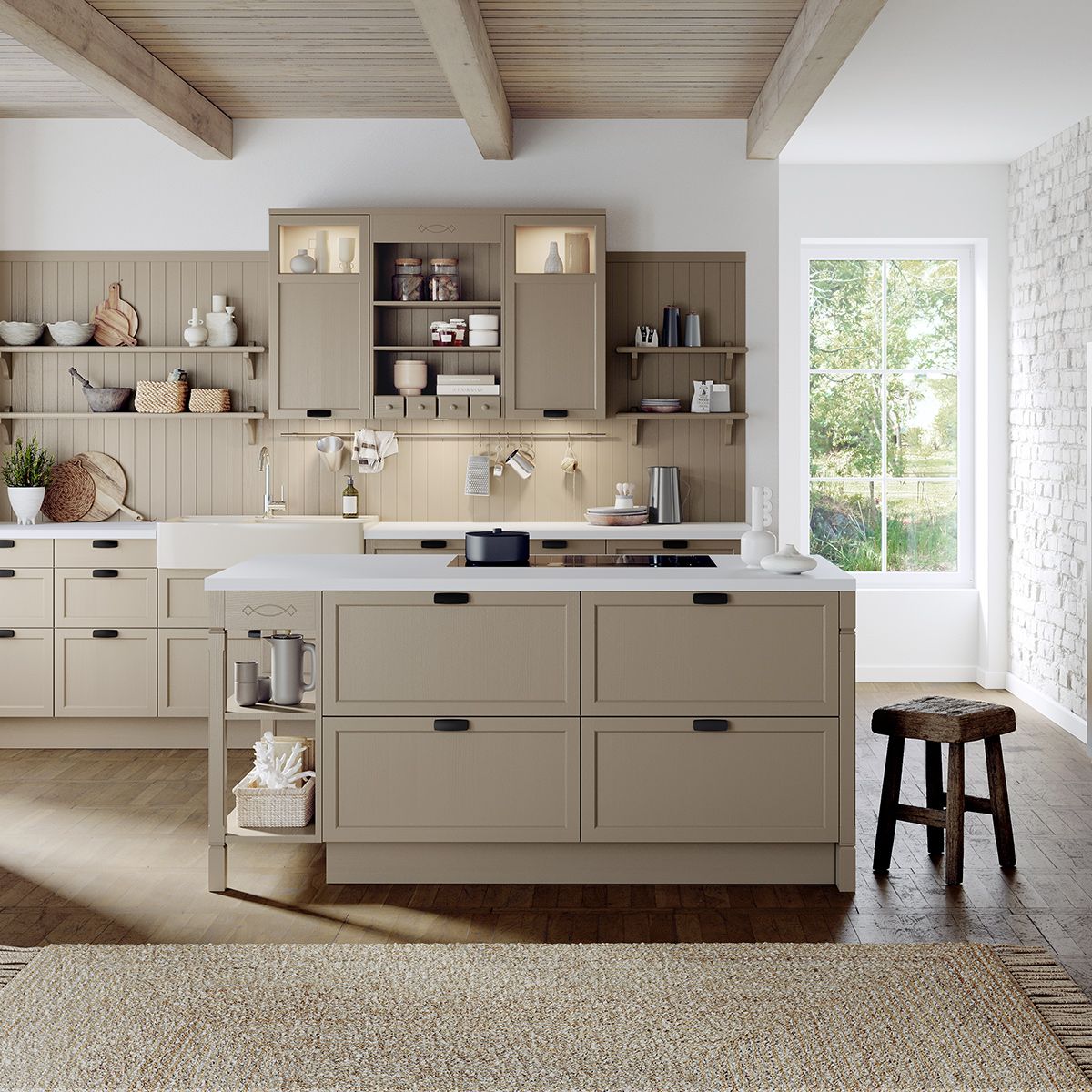 Häcker - concept130 BRISTOL Umbra-natur