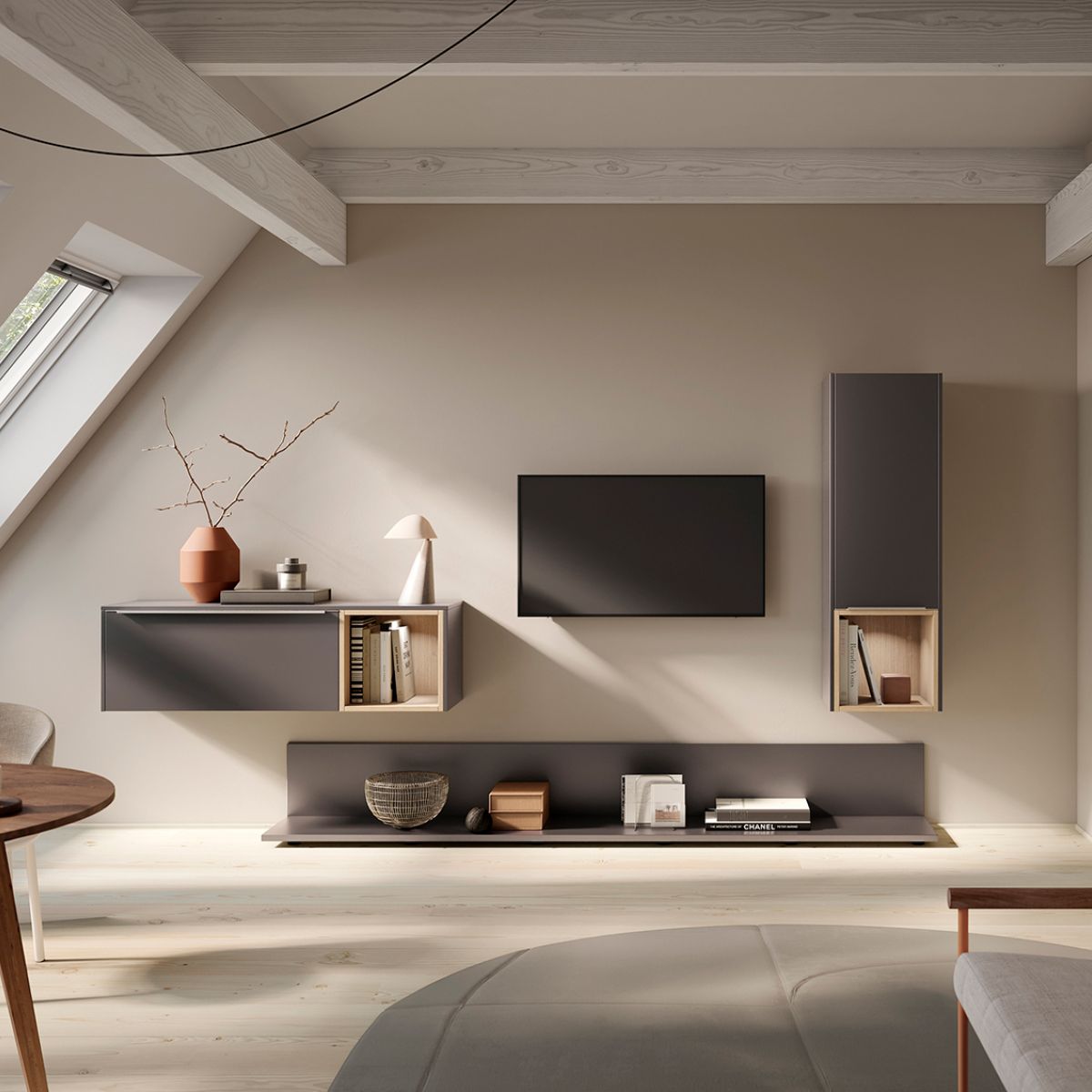 Häcker - VEGAS - Concept 130 Braun metallic