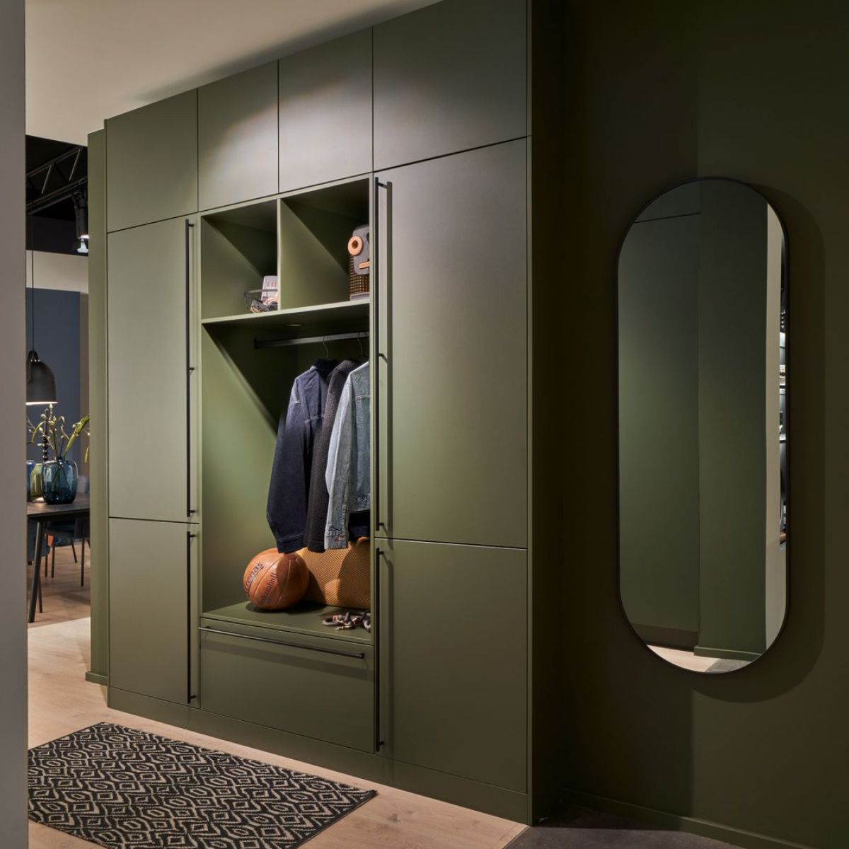 Häcker - Concept 130 SKALA Olivgrün