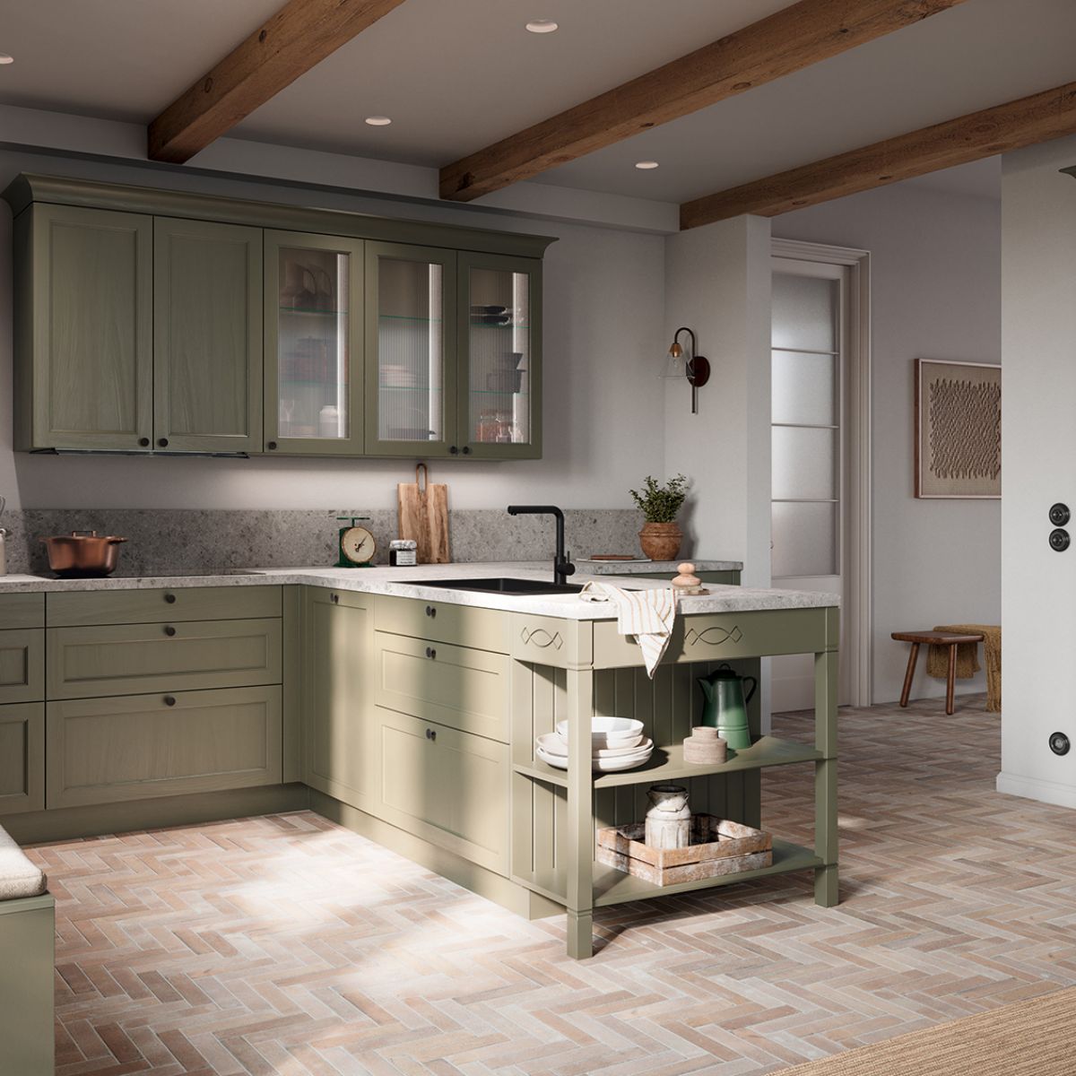 Häcker - concept 130 BRISTOL SELECTION Smaragdgrün