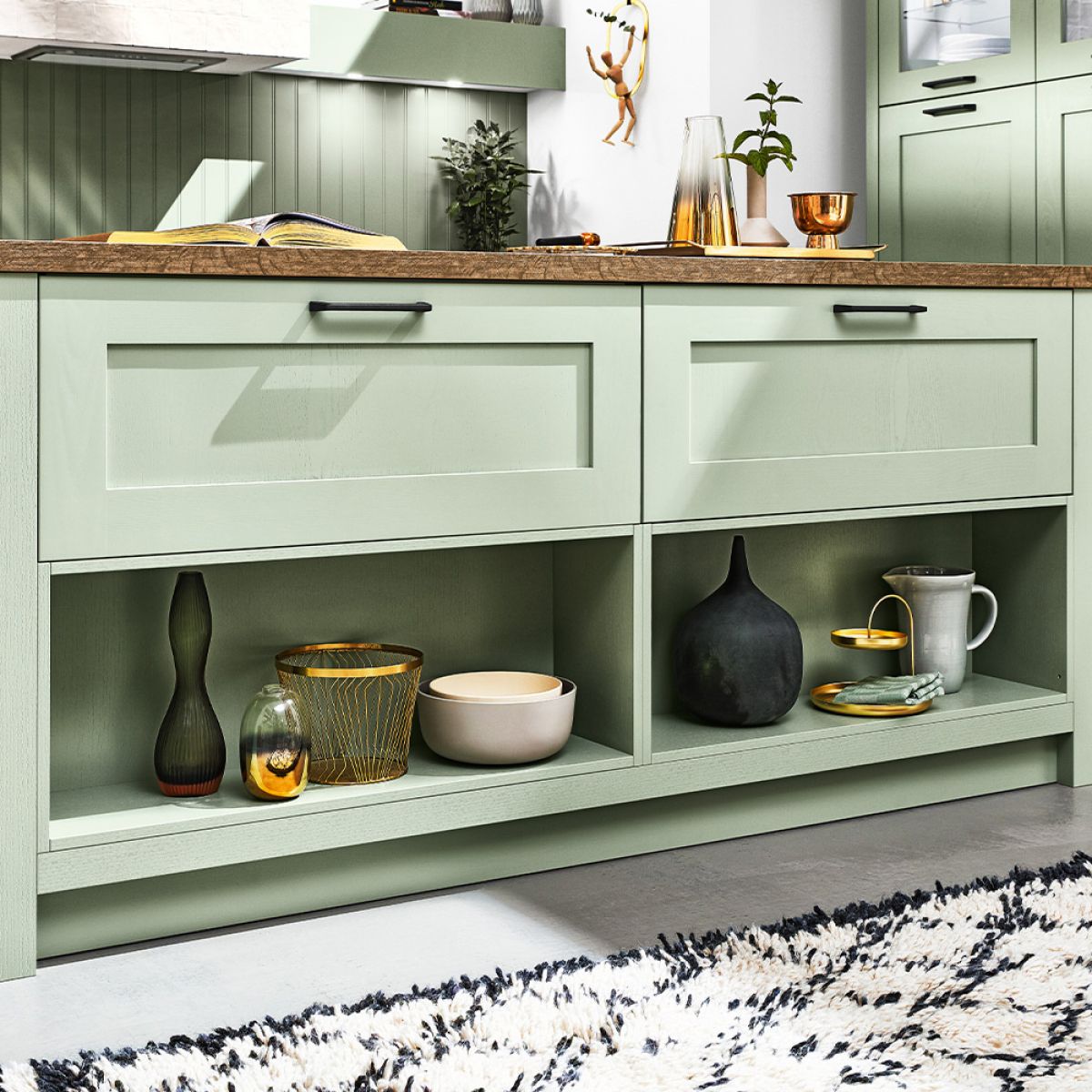 Häcker - concept130 HAMPTON Pastellgrün