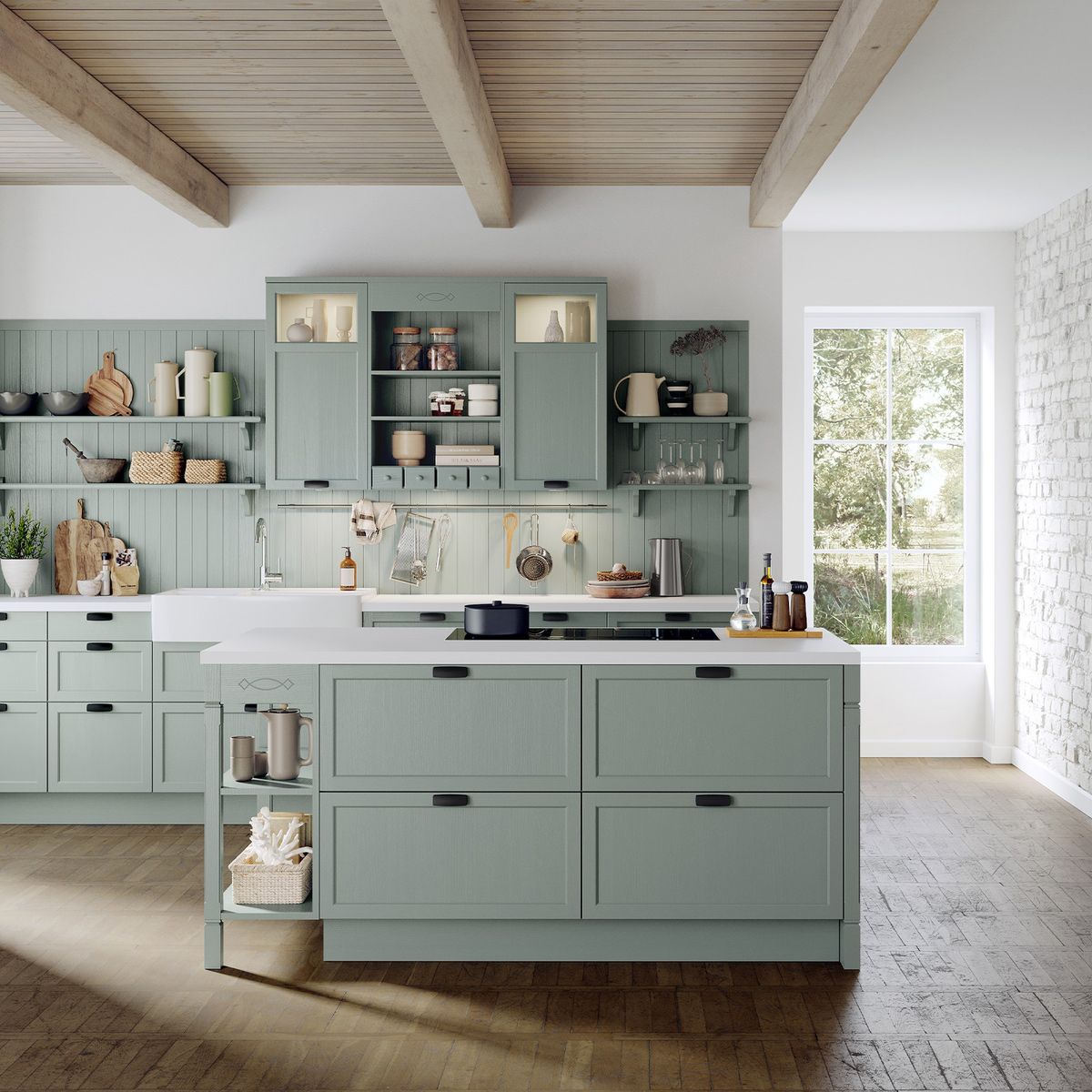 Häcker - concept130 BRISTOL Eukalyptus